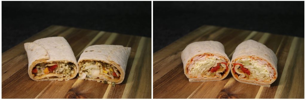 Burrito Rolls für die Mikrowelle