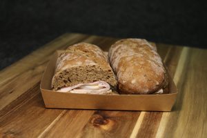 15159 2er rustikales Baguette Premium Style Pute & Ei